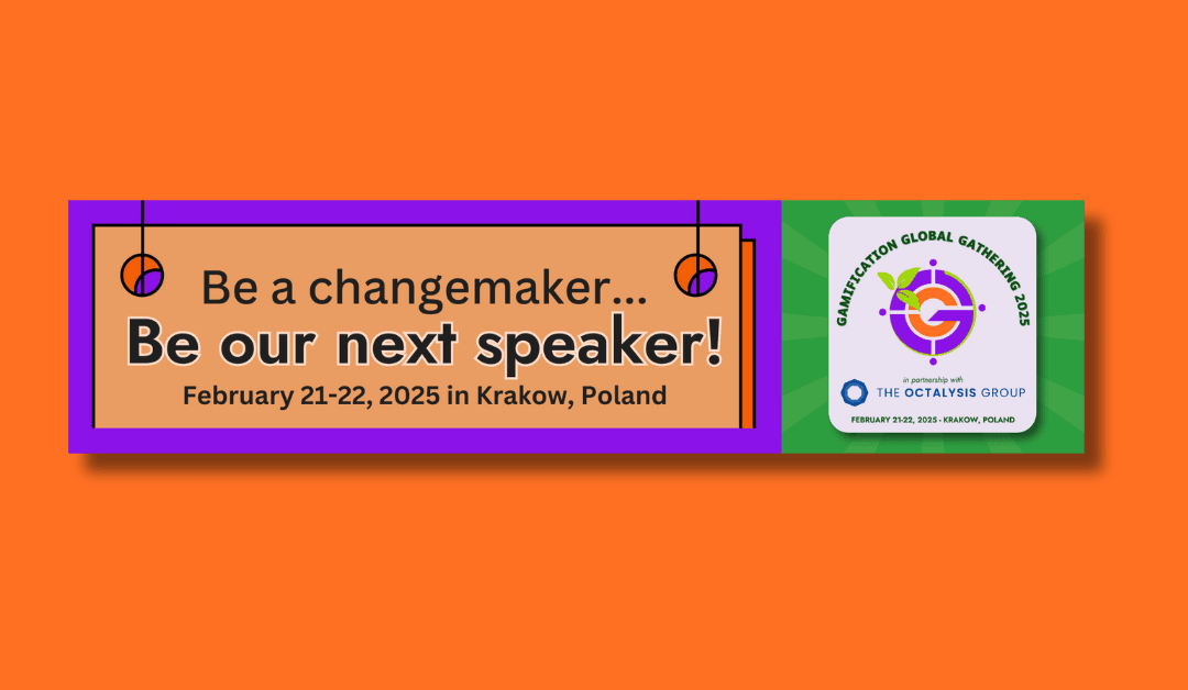 Become a Speaker at Gamification Global Gathering 2025 on Sustainability!