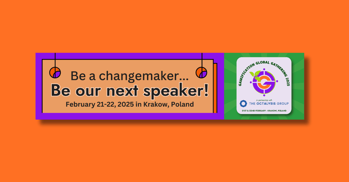 Become a Speaker at Gamification Global Gathering 2025 on Sustainability!