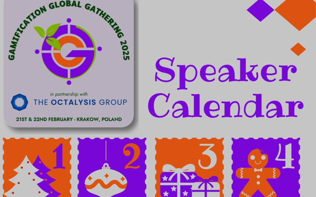 Gamification Global Advent Calendar 2024 – Our GGG25 Speakers!