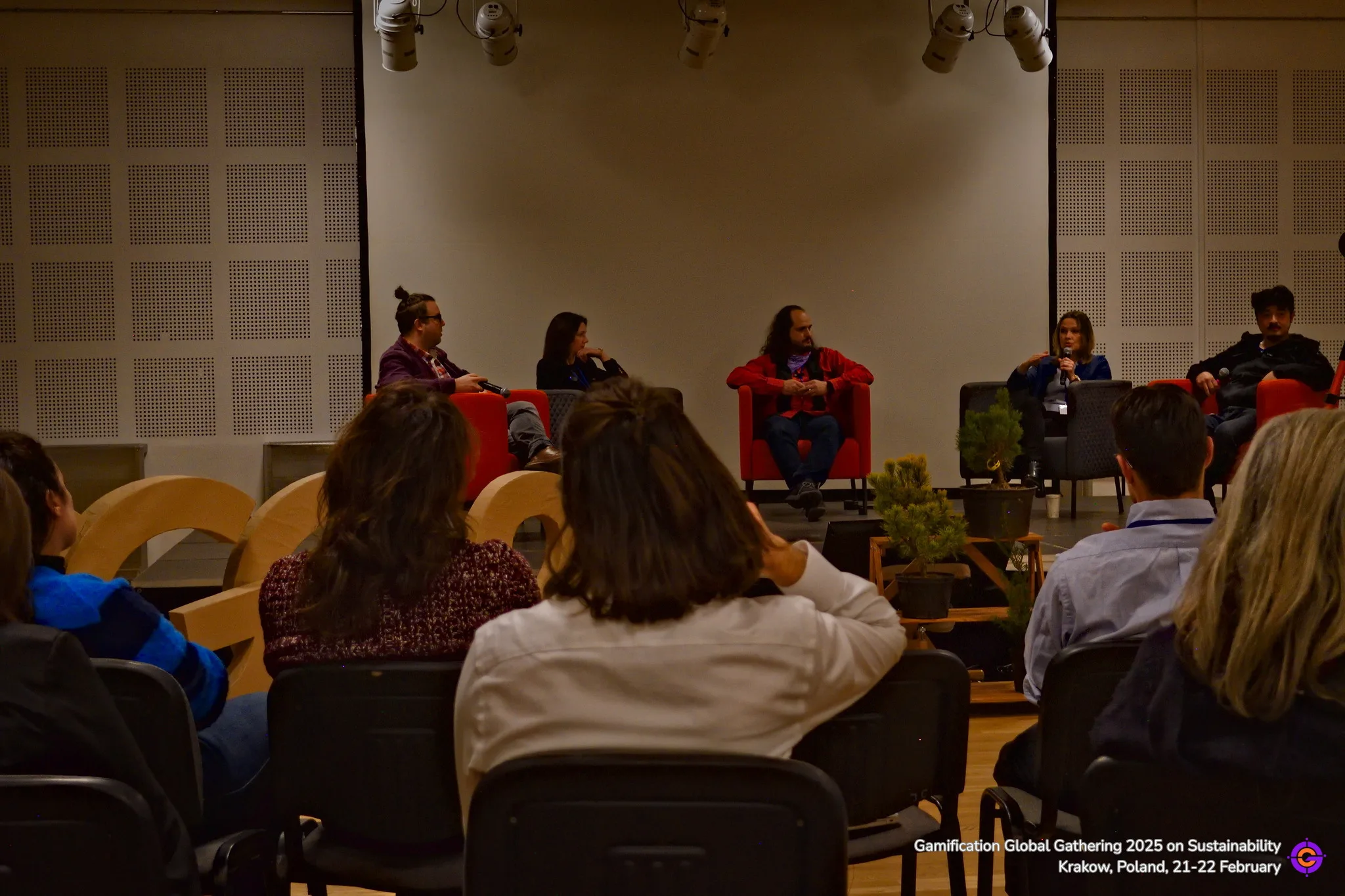 Gamification Global panel discussion on sustainability event