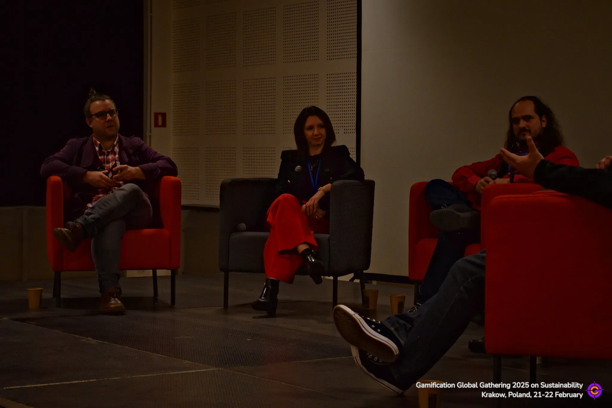 Gamification Global Gathering panel discussion on sustainability