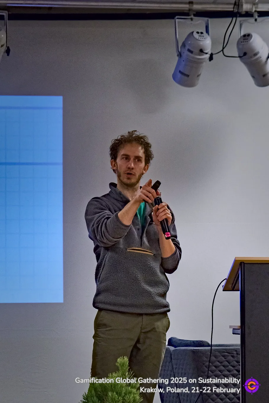 Gamification Global speaker at sustainability event Poland